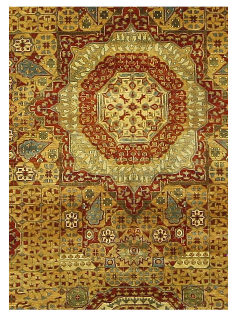 Pacific Mamluk 66903 Dk.Gold Dk.Gold Traditional Hand Knotted Rug