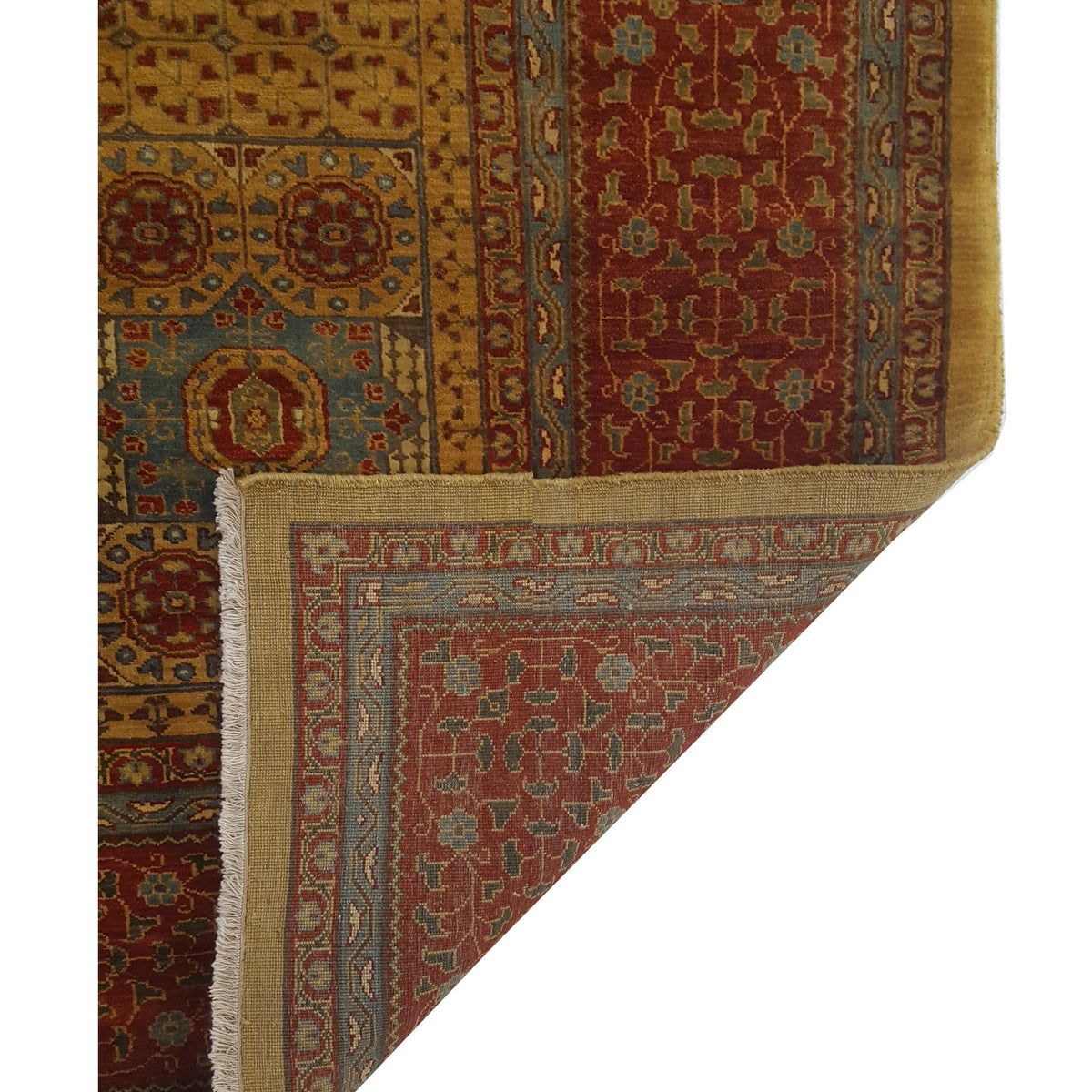 Pacific Mamluk 66903 Dk.Gold Dk.Gold Traditional Hand Knotted Rug