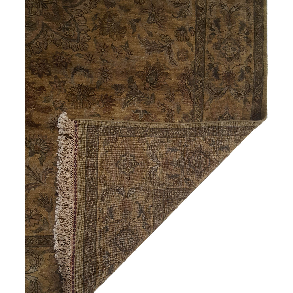 Pacific Maharaja 66904 Gold Beige Traditional Hand Knotted Rug