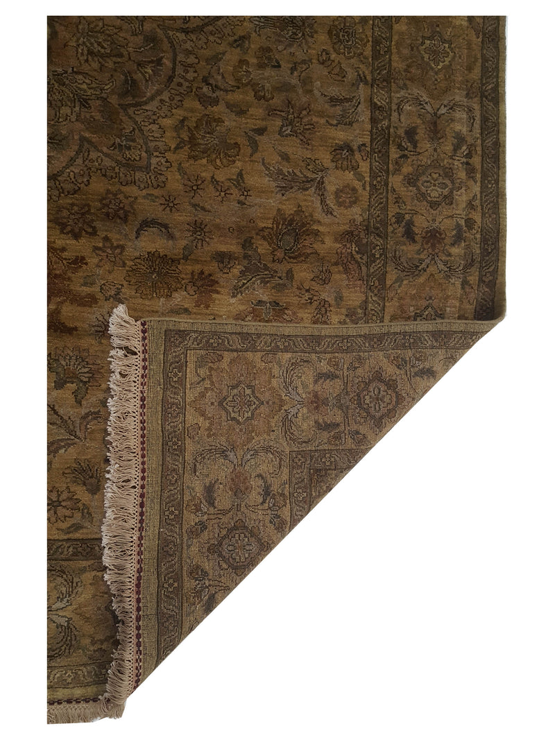 Pacific Maharaja 66904 Gold Beige Traditional Hand Knotted Rug