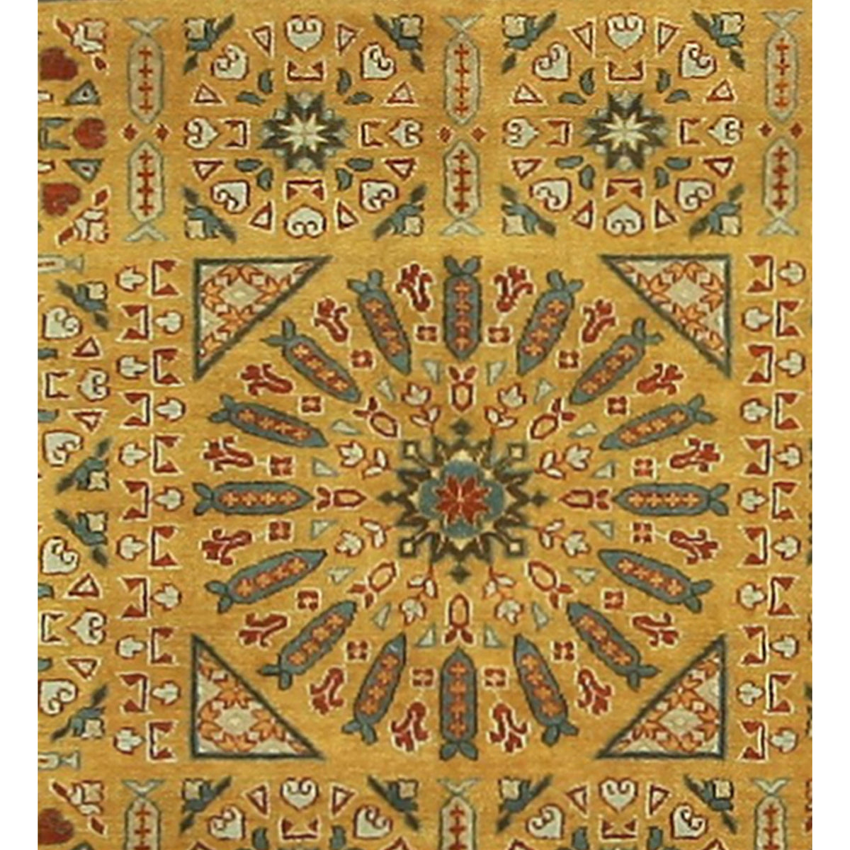 Pacific Mamluk 66906 Khaki Beige Traditional Hand Knotted Rug