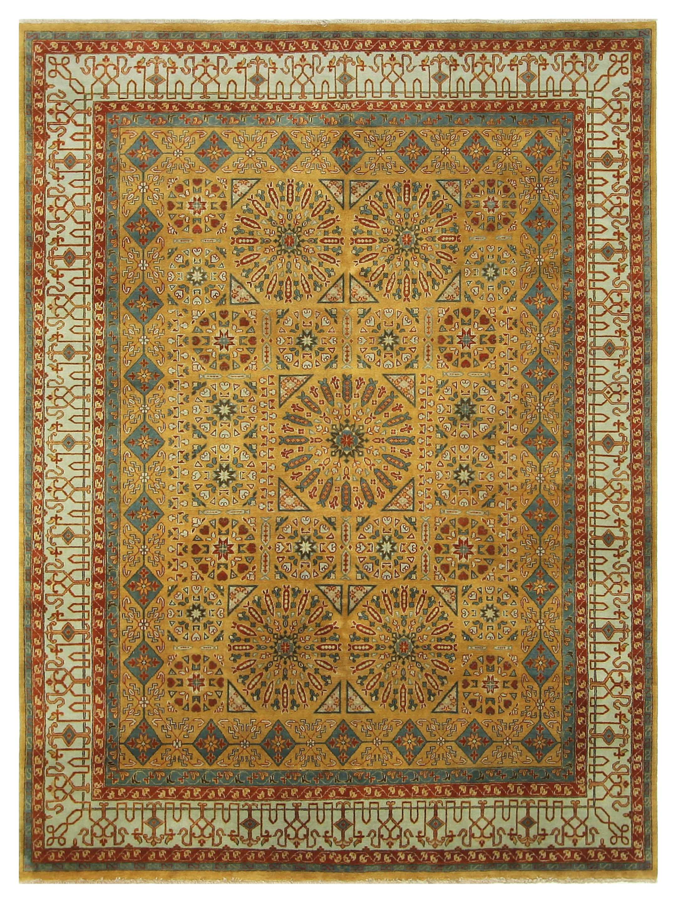 Pacific Mamluk 66906 Khaki Beige Traditional Hand Knotted Rug – Pacific ...