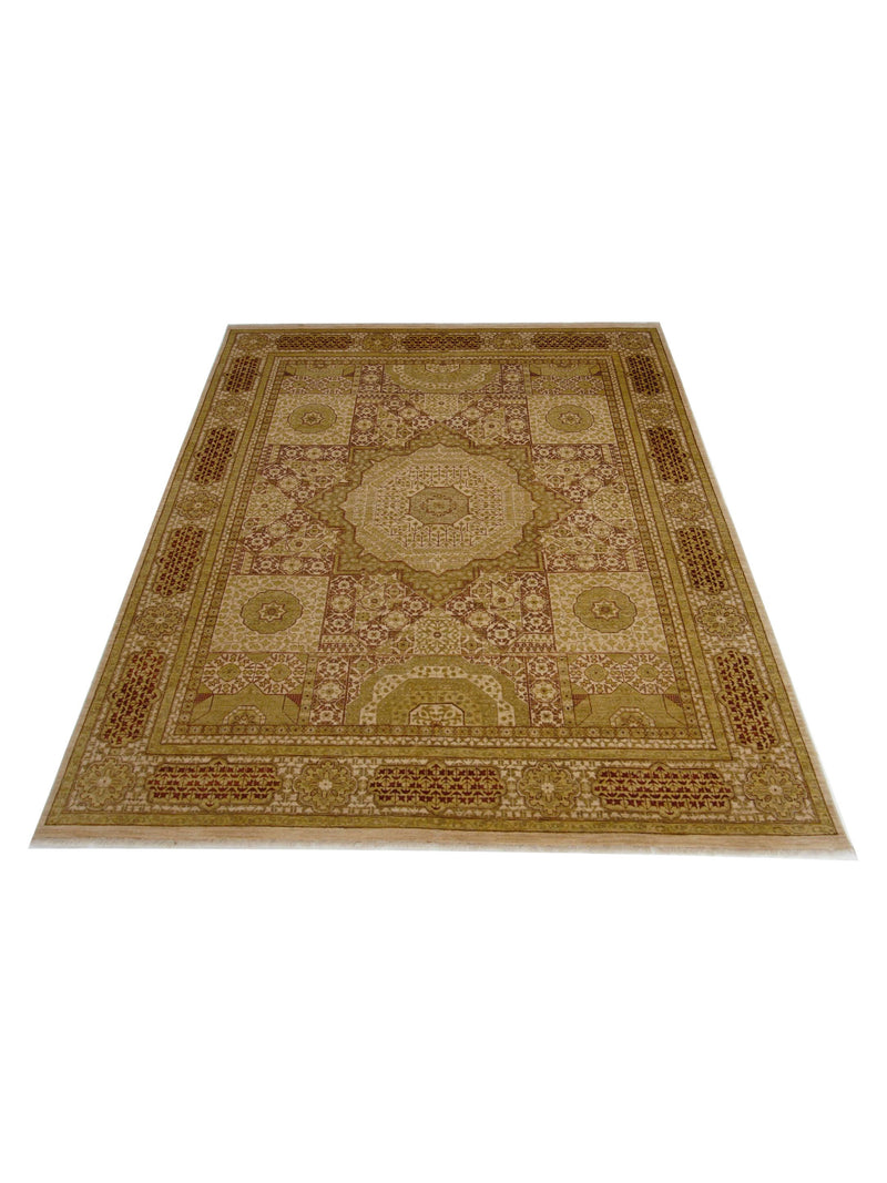 Pacific Mamluk 66907 Ivory Ivory Traditional Hand Knotted Rug