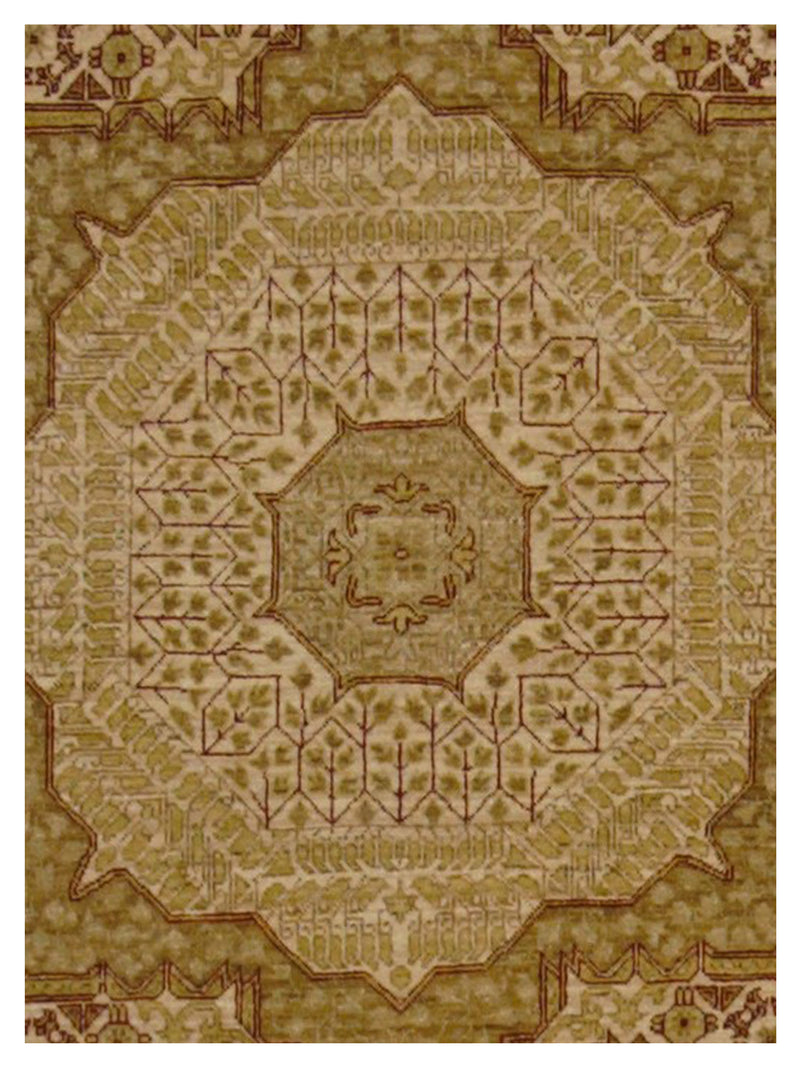 Pacific Mamluk 66907 Ivory Ivory Traditional Hand Knotted Rug