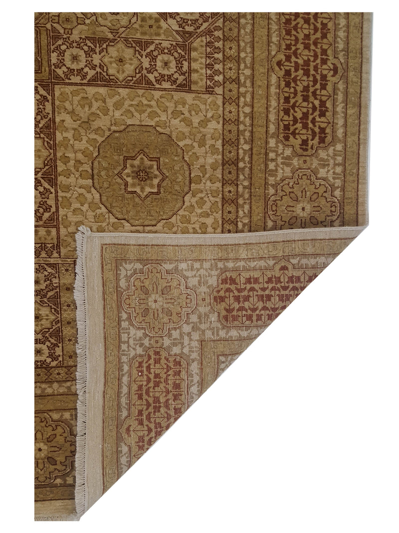 Pacific Mamluk 66907 Ivory Ivory Traditional Hand Knotted Rug