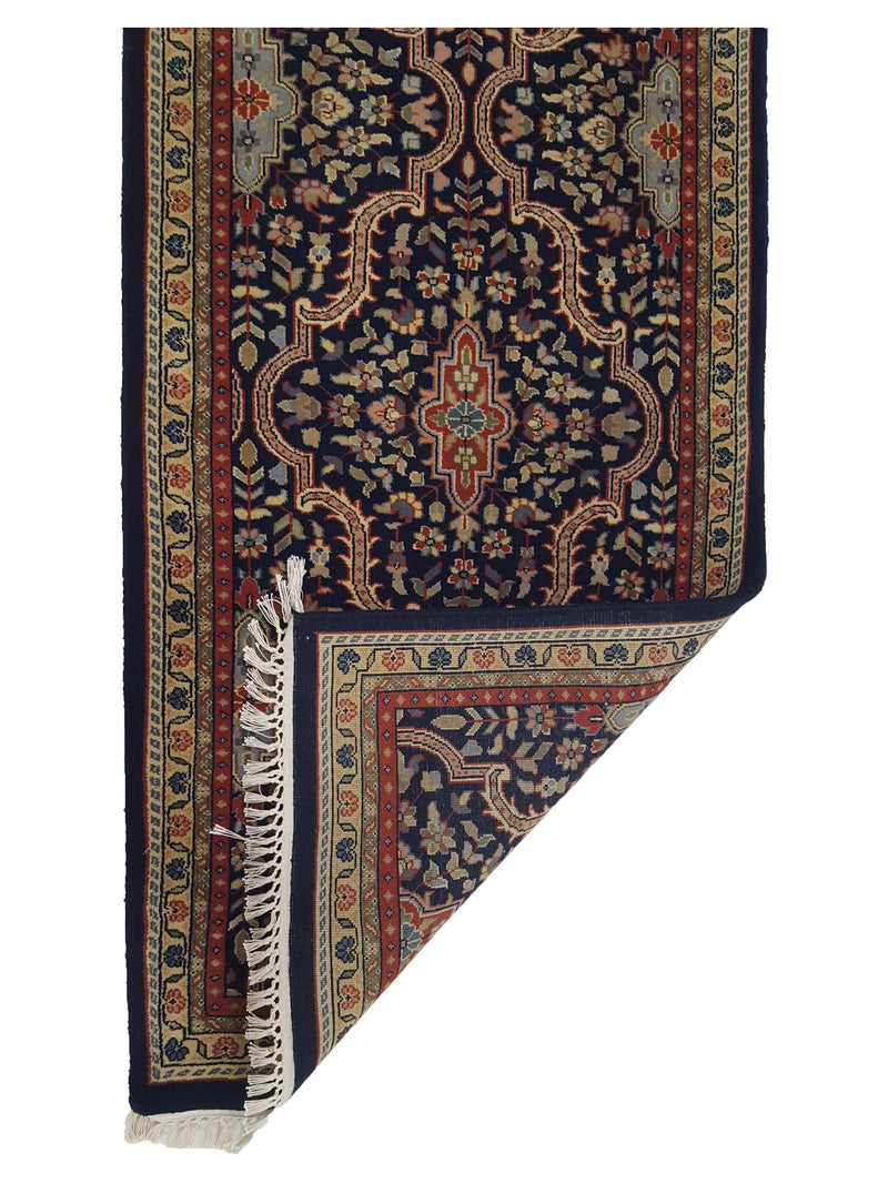 Pacific Classic 66930 Navy Navy Traditional Hand Knotted Rug