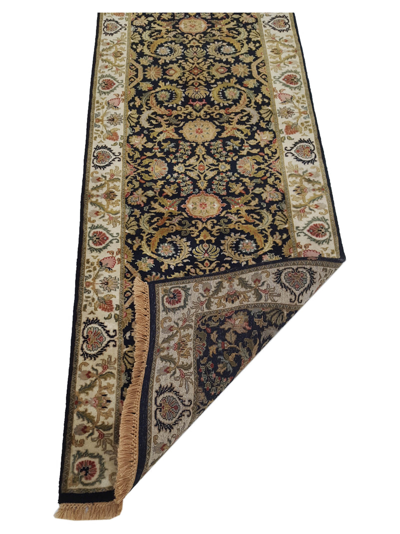 Pacific Maharaja 66932 Black Ivory Traditional Hand Knotted Rug