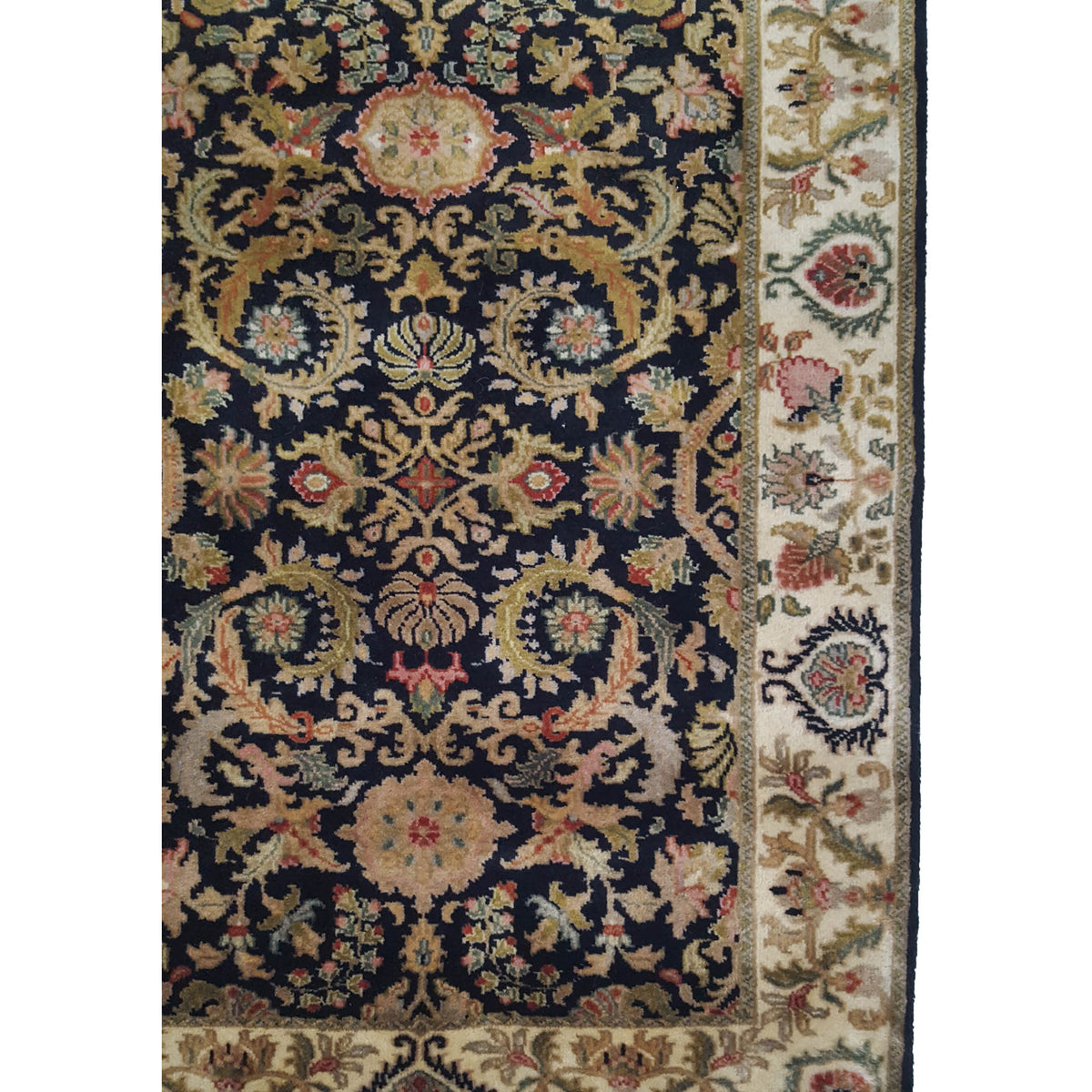 Pacific Maharaja 66932 Black Ivory Traditional Hand Knotted Rug