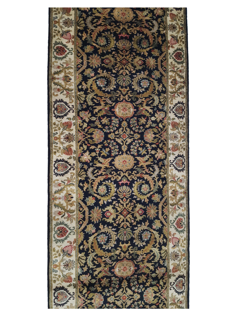 Pacific Maharaja 66932 Black Ivory Traditional Hand Knotted Rug
