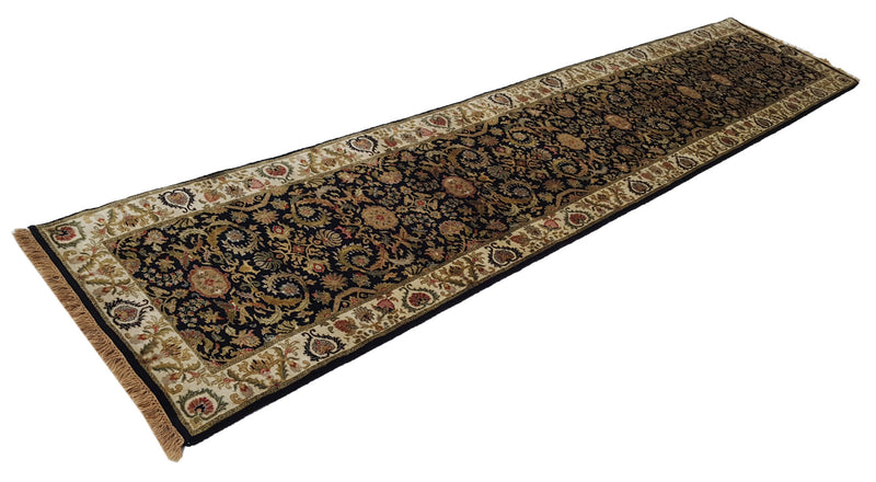 Pacific Maharaja 66932 Black Ivory Traditional Hand Knotted Rug