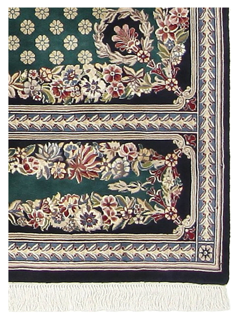 Pacific Classic 66933 Green Green Traditional Hand Knotted Rug