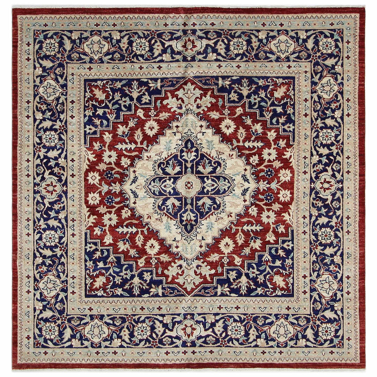 Pacific Heriz-Pk  Red Navy Traditional