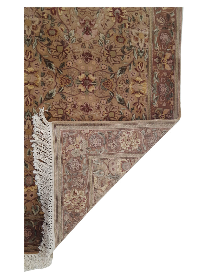 Pacific Loom 66938 Lt.Brown Brown Traditional Hand Knotted Rug