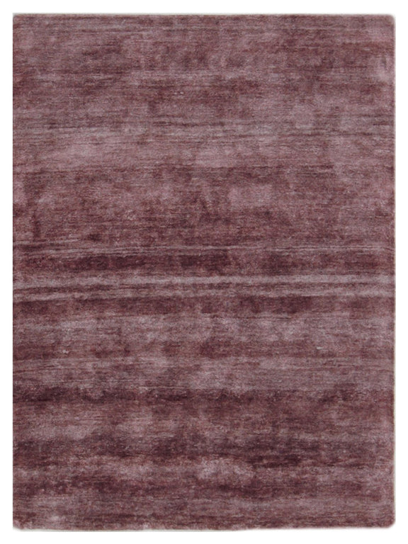 Pacific Sari Silk  Purple Purple Modern