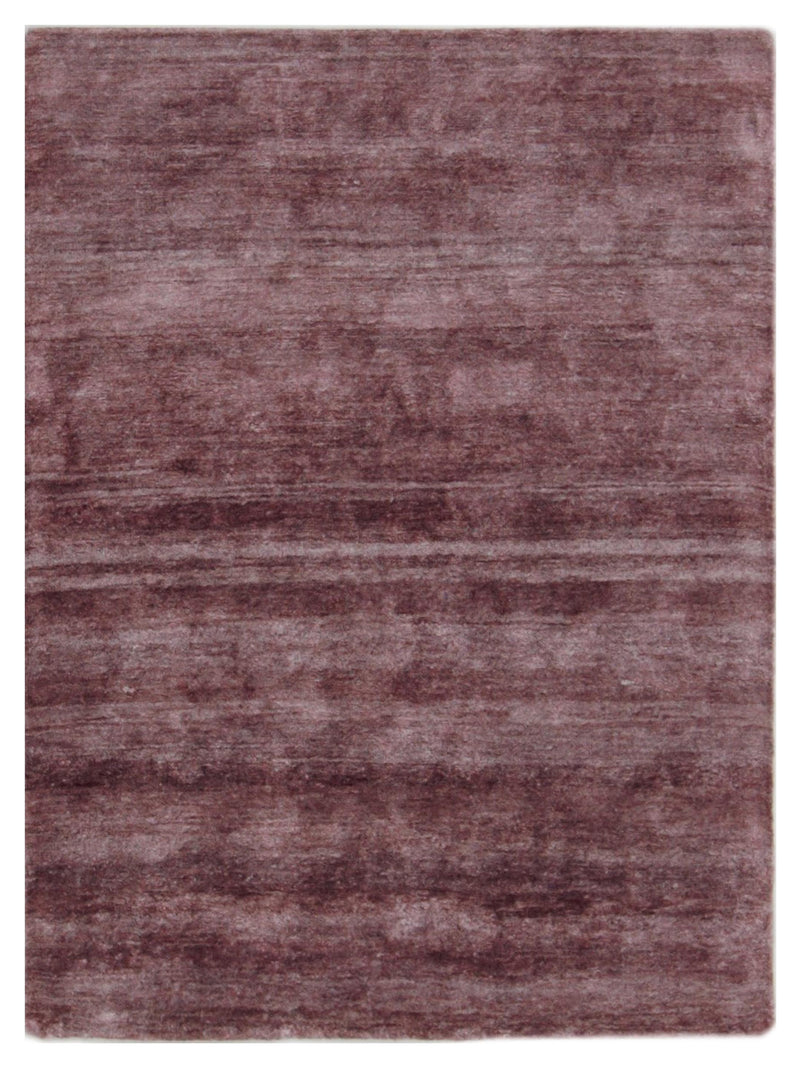 Pacific Sari Silk  Purple Purple Modern