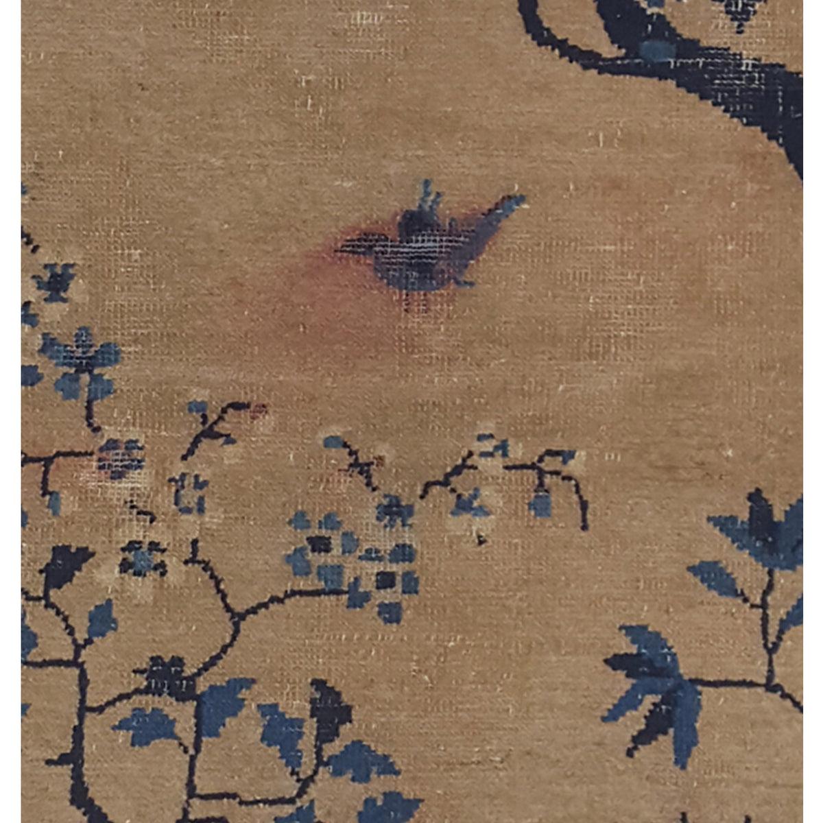 Pacific Peking 67177 Beige Navy Transitional Hand Knotted Rug