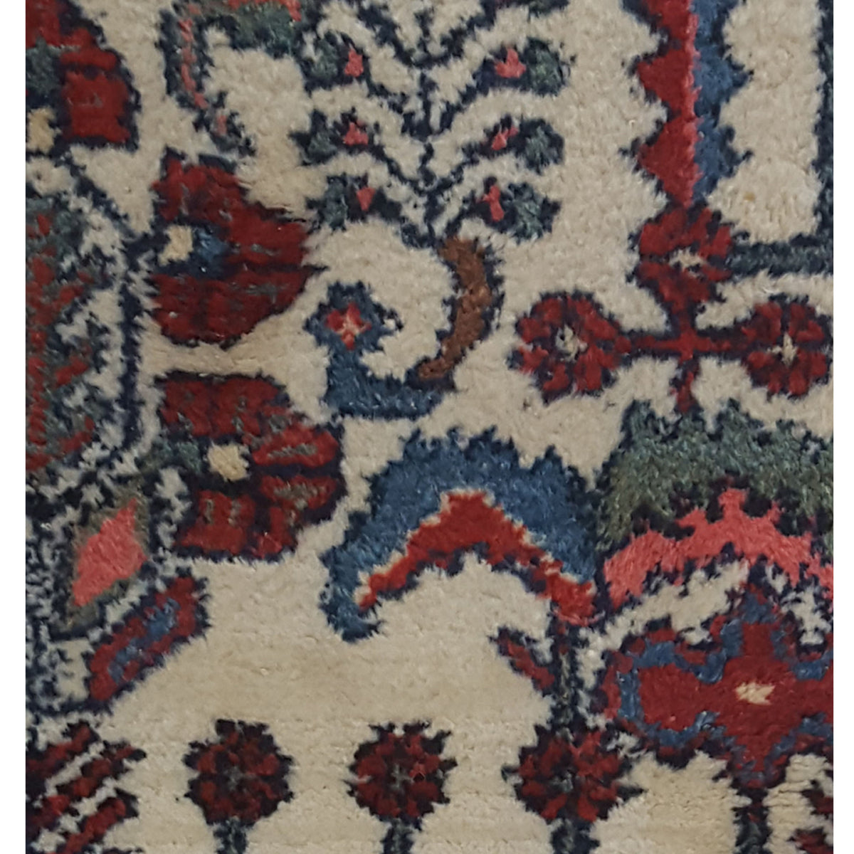 Pacific Hamadan 67180 Red Ivory Traditional Hand Knotted Rug