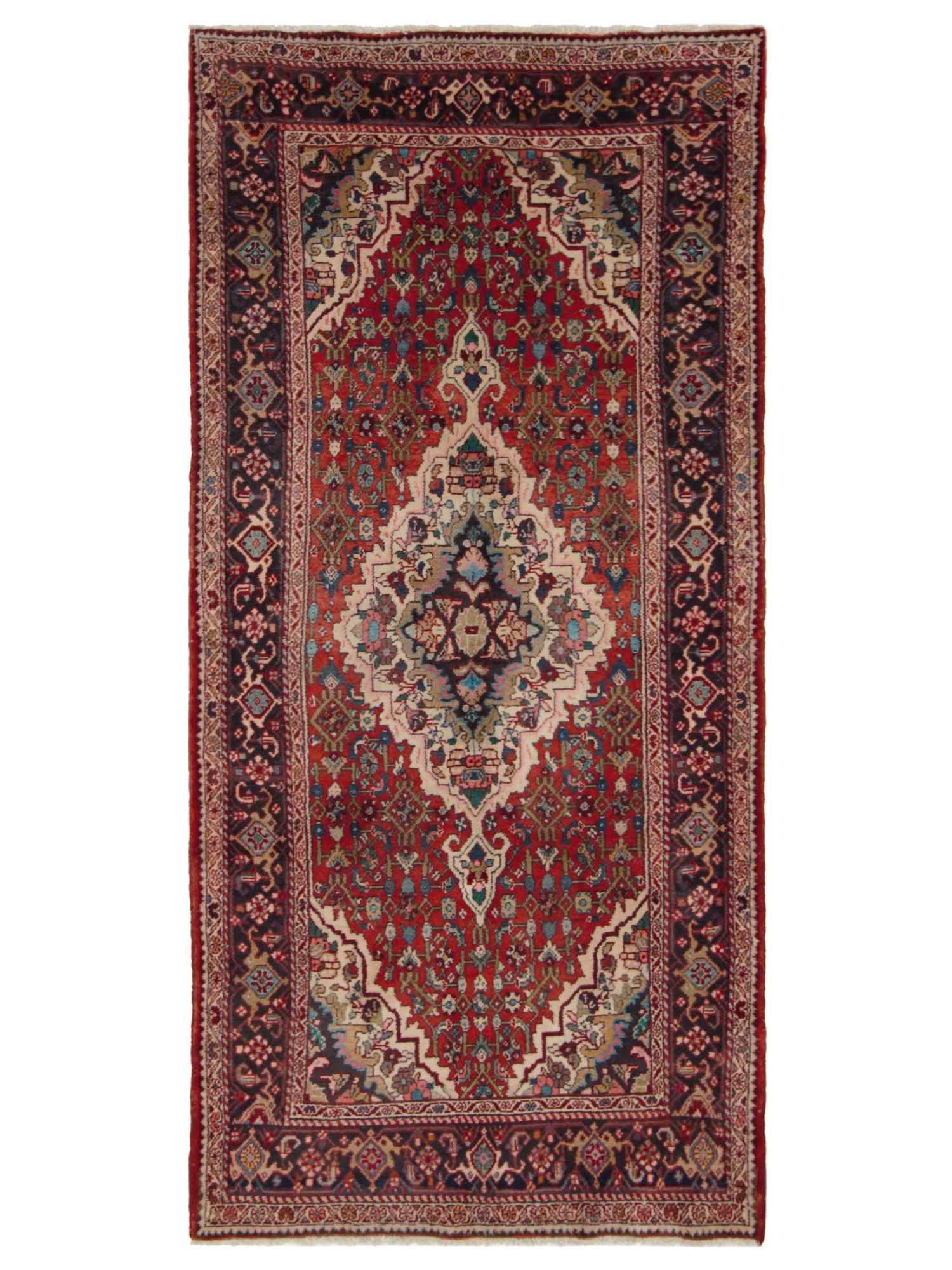 Pacific Hamadan  Ivory Red Traditional