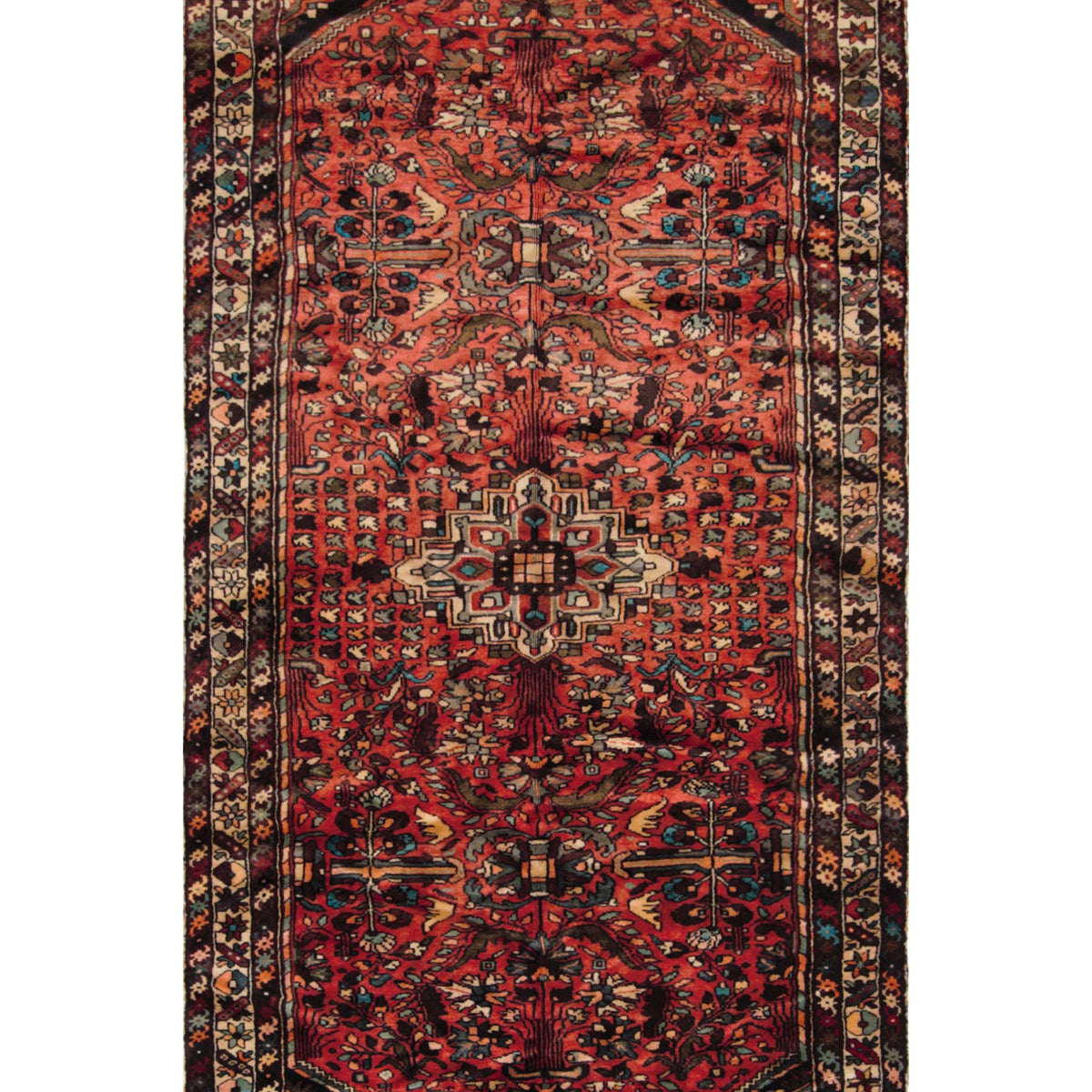 Pacific Hamadan  Rust Beige Traditional