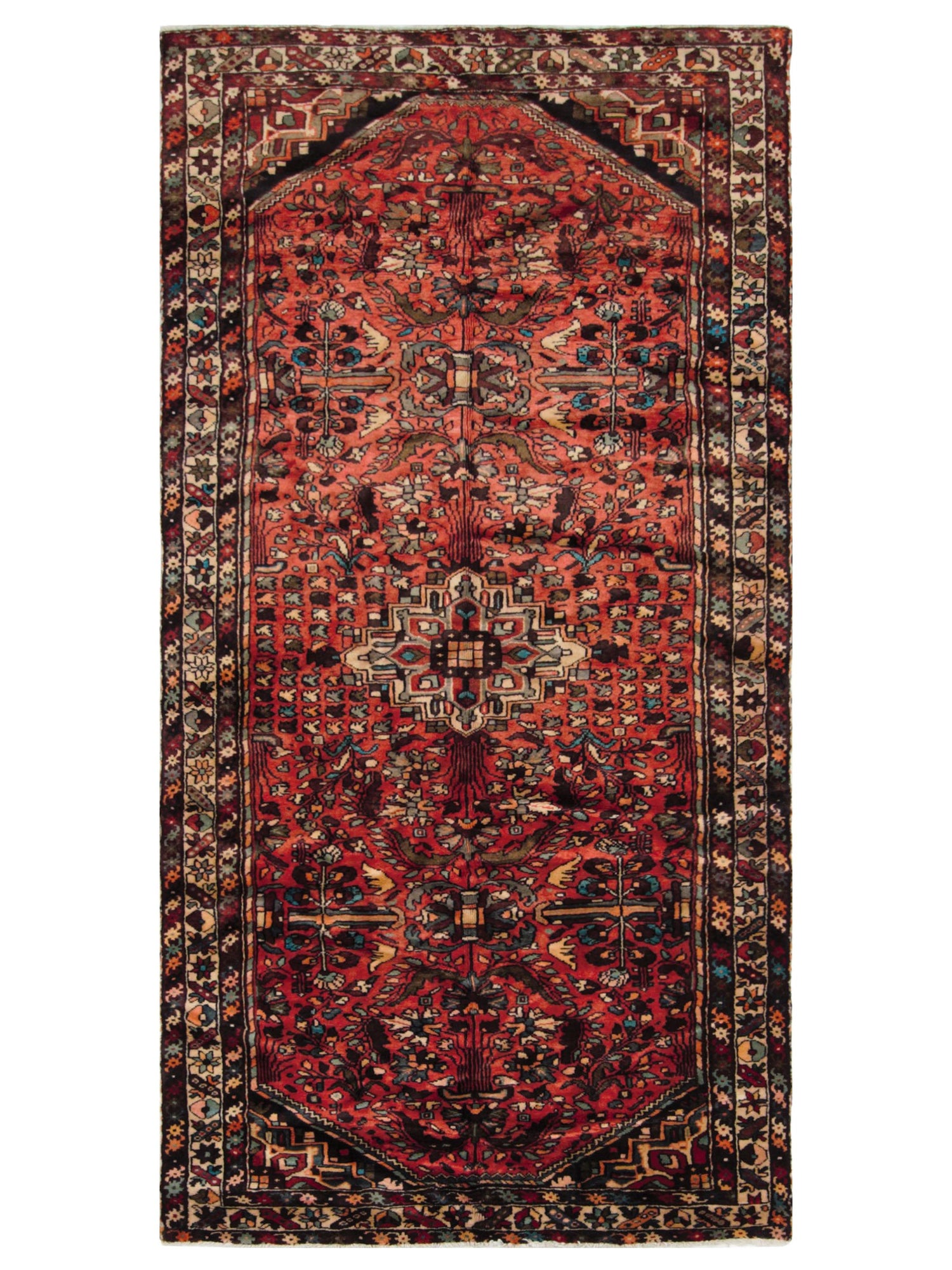 Pacific Hamadan  Rust Beige Traditional