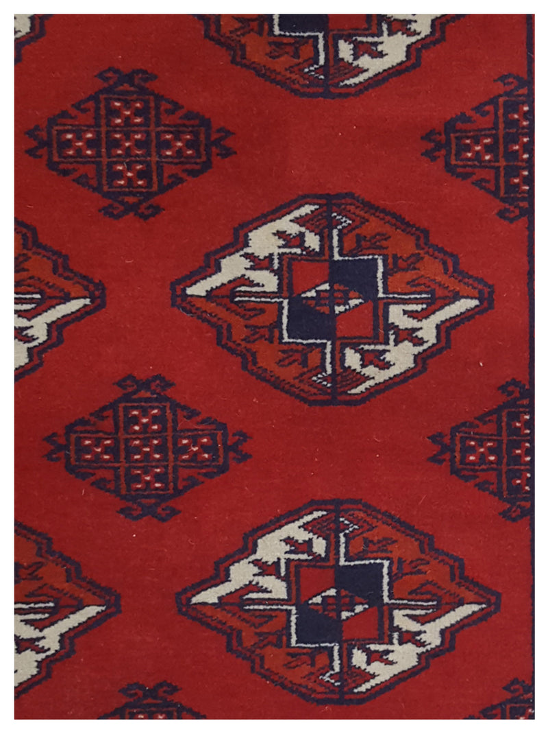 Pacific Turkaman 67198 Red Red Traditional Hand Knotted Rugs
