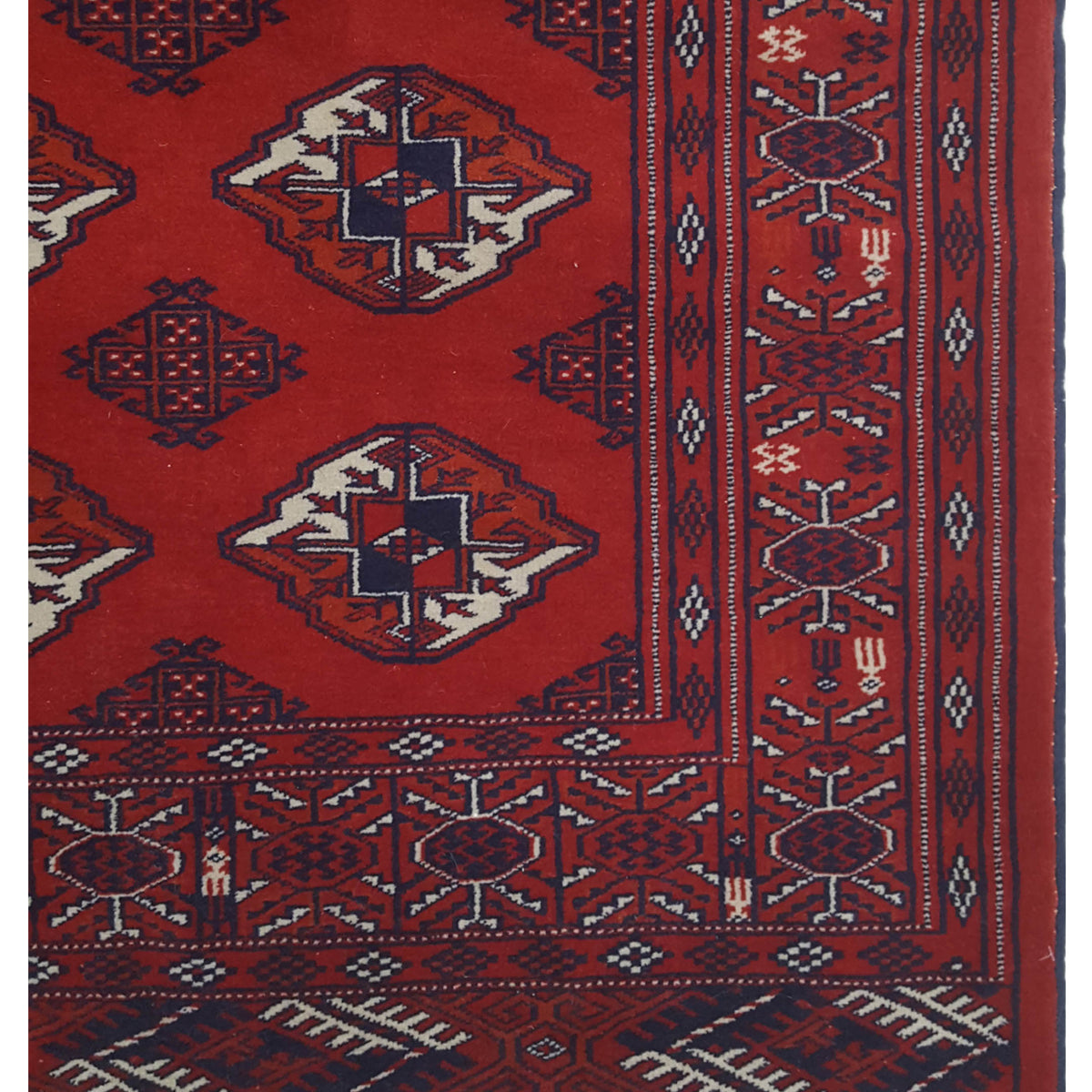 Pacific Turkaman 67198 Red Red Traditional Hand Knotted Rugs