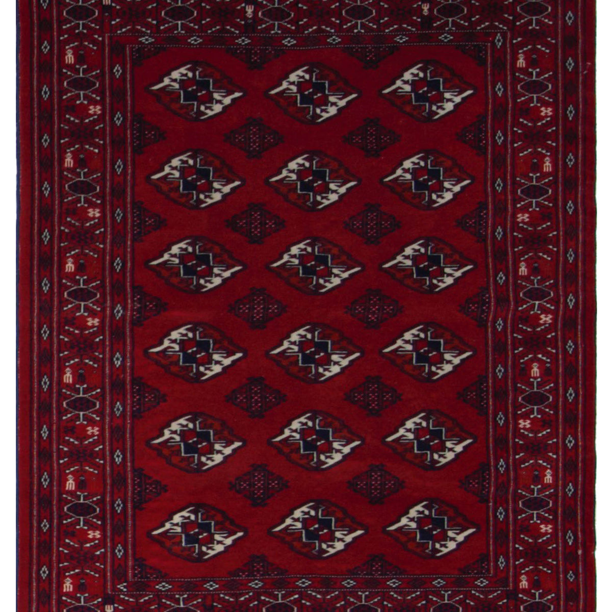 Pacific Turkaman  Red Red Traditional