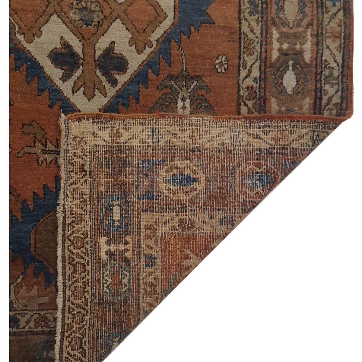 Pacific Antique Serab 67201 Camel Beige Traditional Antique Rug