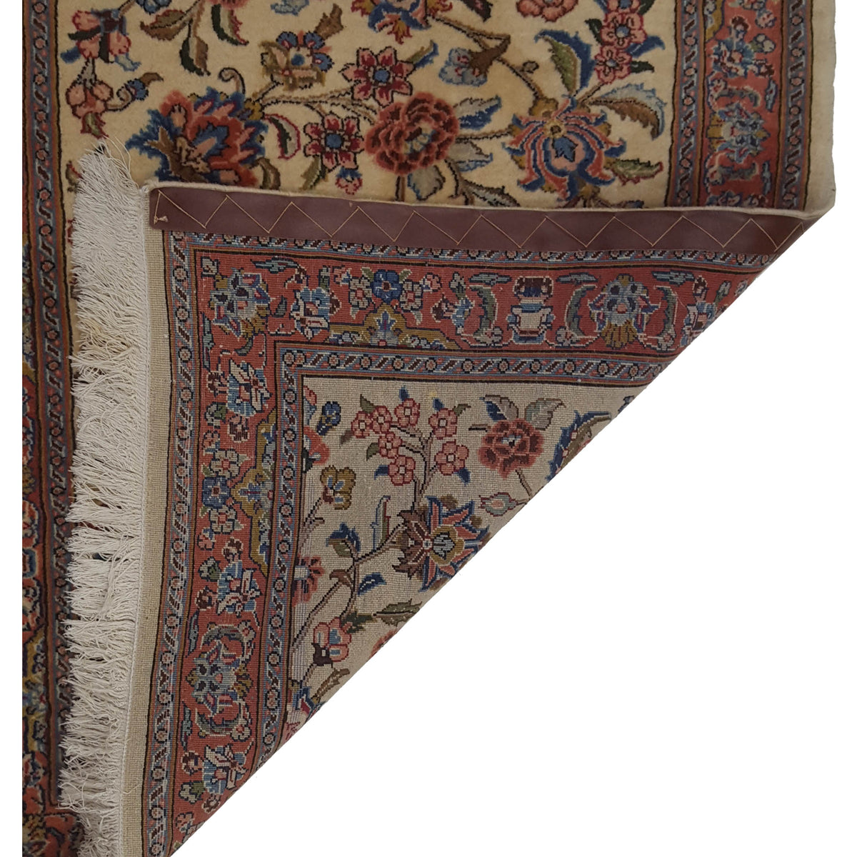 Pacific Bijar 67202 Ivory Red Traditional Hand Knotted Rug