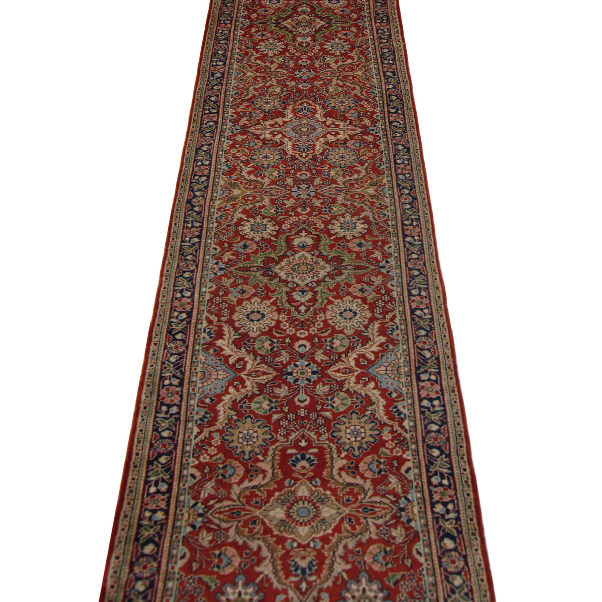 Pacific Malayer 67204 Red Navy Traditional Hand Knotted Rug