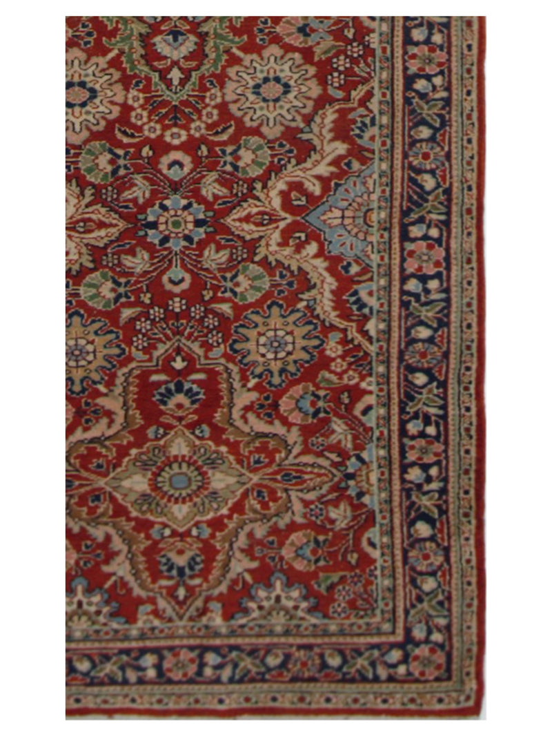 Pacific Malayer 67204 Red Navy Traditional Hand Knotted Rug