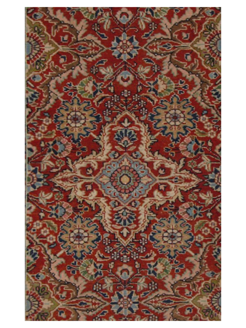 Pacific Malayer 67204 Red Navy Traditional Hand Knotted Rug