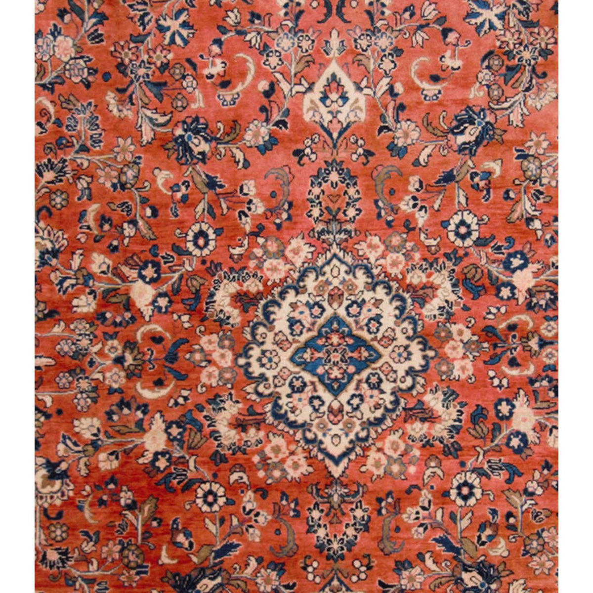 Pacific Mahal 67206 Red Red Traditional Hand Knotted Rug