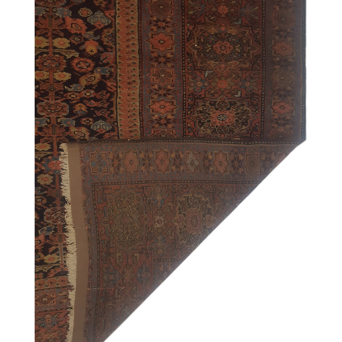 Pacific Antique Sultanabad 67211 Navy Rust Traditional Antique Rug