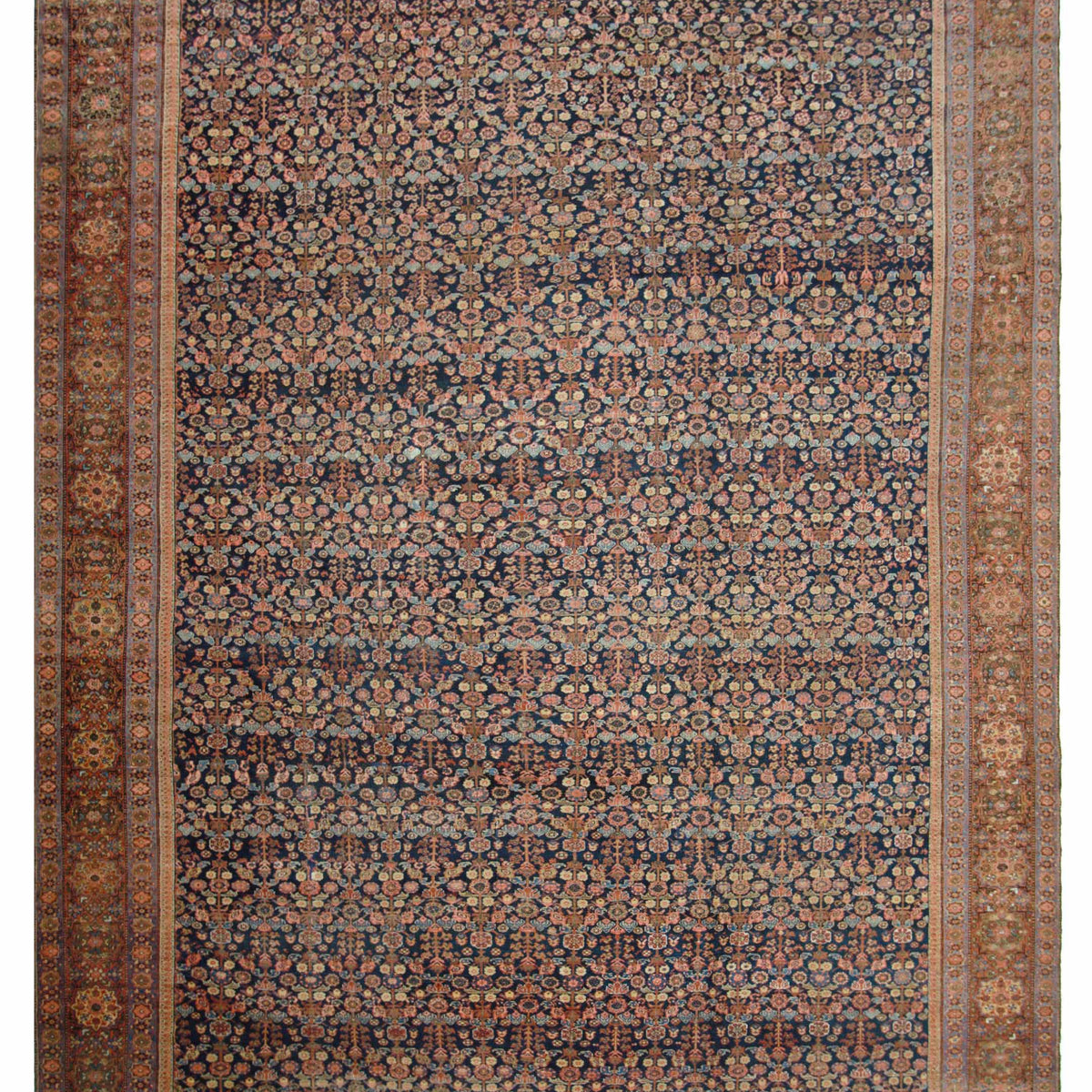 Pacific Antique Sultanabad  Navy Rust Traditional