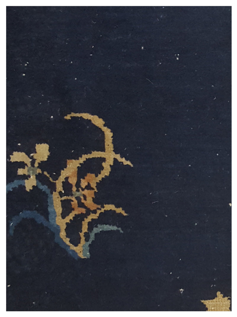 Pacific Peking 67212 Navy Navy Transitional Hand Knotted Rug