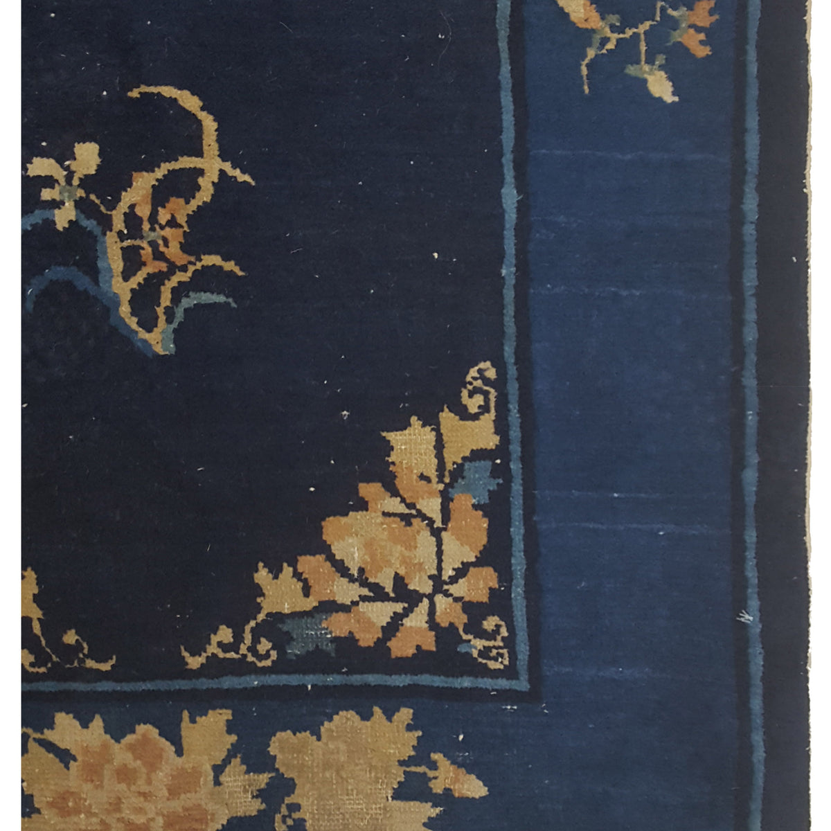 Pacific Peking 67212 Navy Navy Transitional Hand Knotted Rug