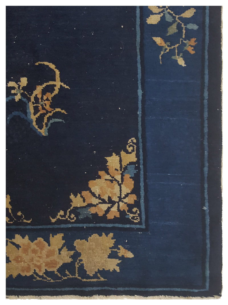 Pacific Peking 67212 Navy Navy Transitional Hand Knotted Rug