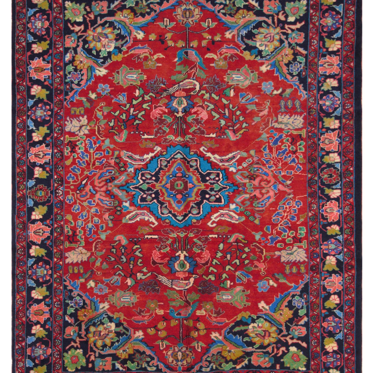 Pacific Bakhtiyari  Navy Red Traditional