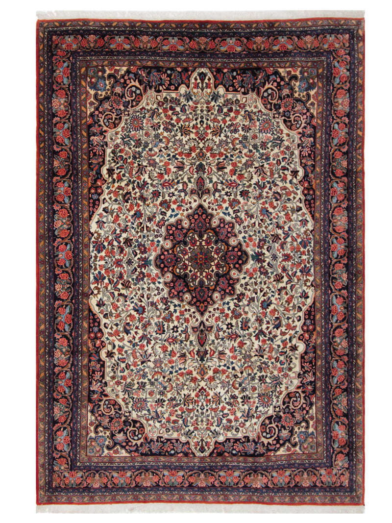 Pacific Bijar  Red Ivory Traditional