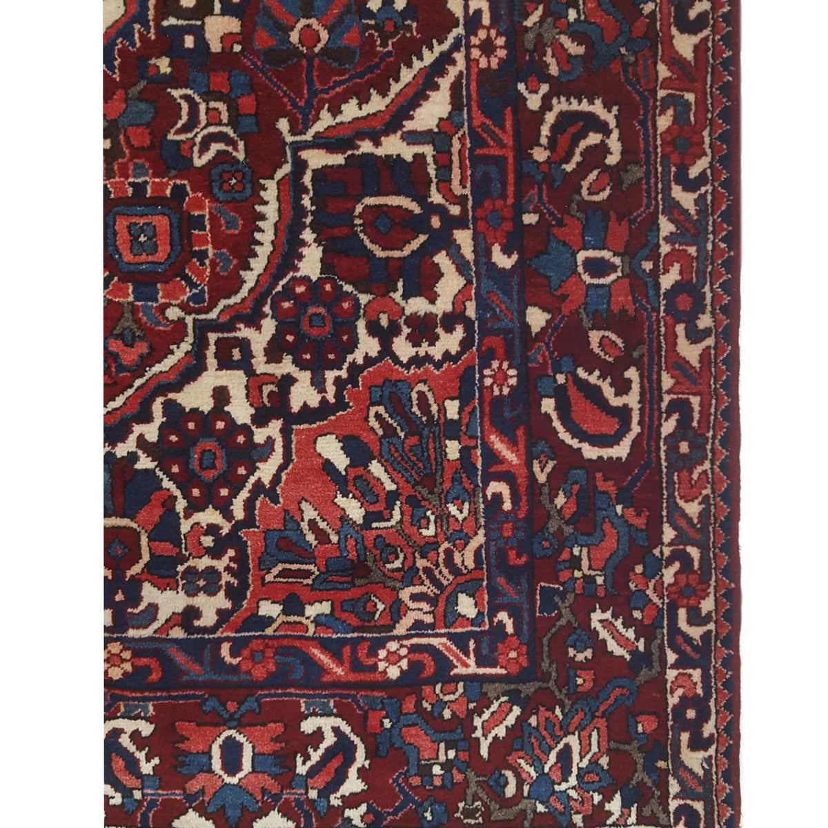 Pacific Bakhtiyari 67233 Red Red Traditional Hand Knotted Rug