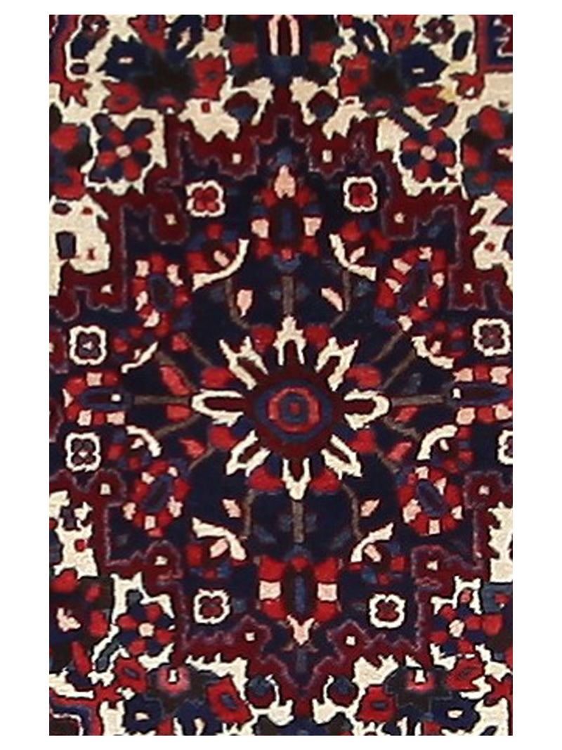 Pacific Bakhtiyari 67233 Red Red Traditional Hand Knotted Rug