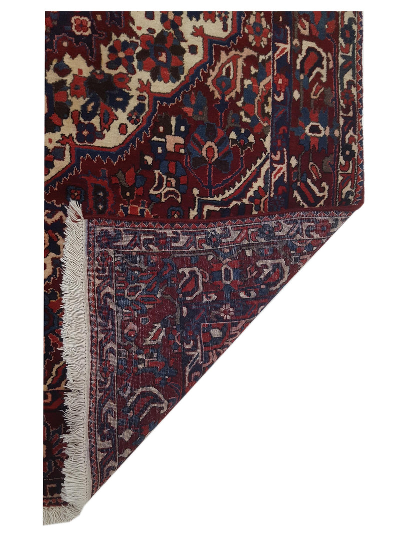 Pacific Bakhtiyari 67233 Red Red Traditional Hand Knotted Rug