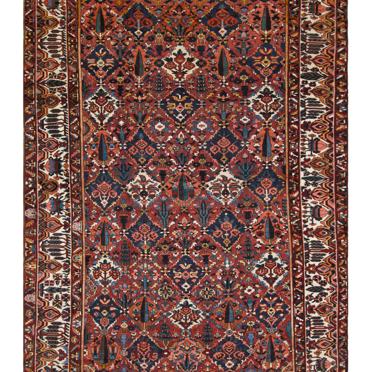 Pacific Bakhtiyari  Blue Ivory Traditional