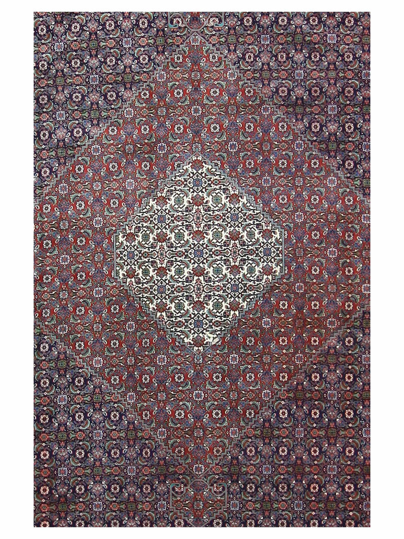 Pacific Tabriz 67238 Navy Ivory Traditional Hand Knotted Rug