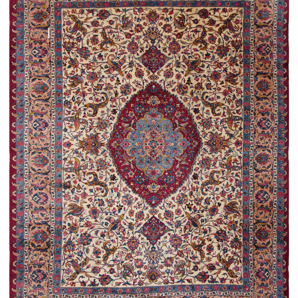 Pacific Mashad  Red Ivory Traditional