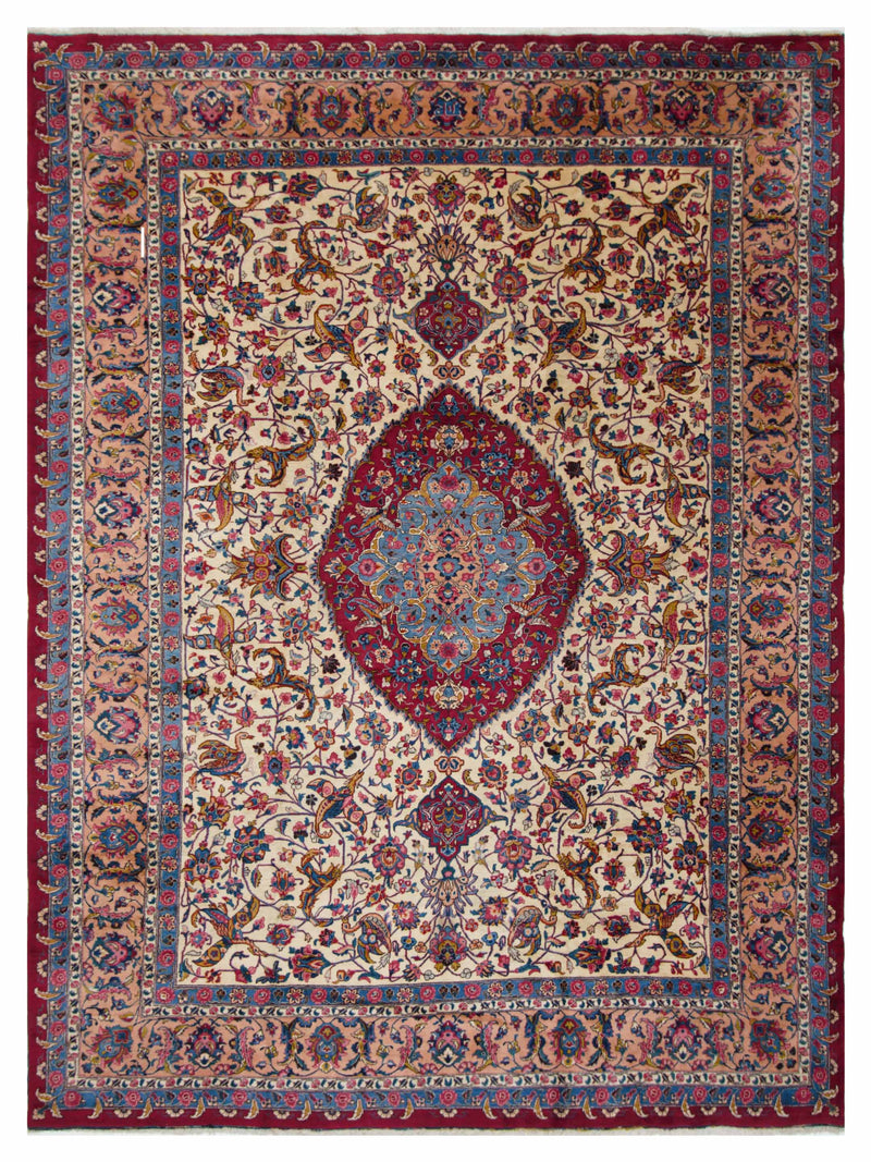 Pacific Mashad  Red Ivory Traditional