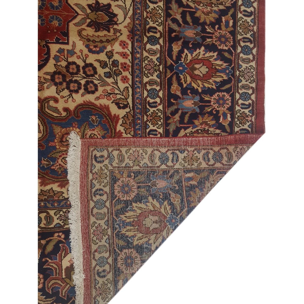 Pacific Khoy 67250 Red Navy Traditional Hand Knotted Rug