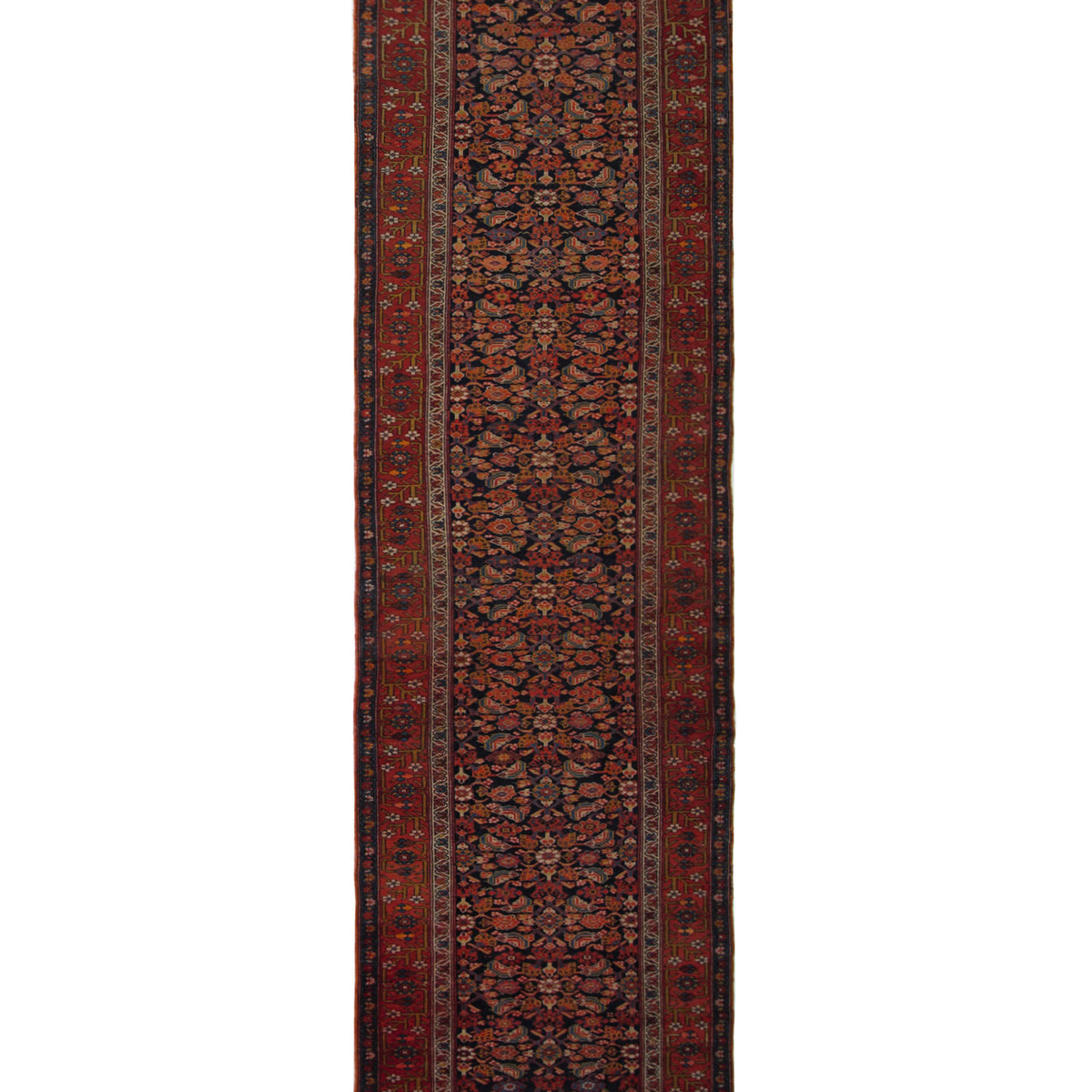 Pacific Zanjan  Navy Rust Traditional 