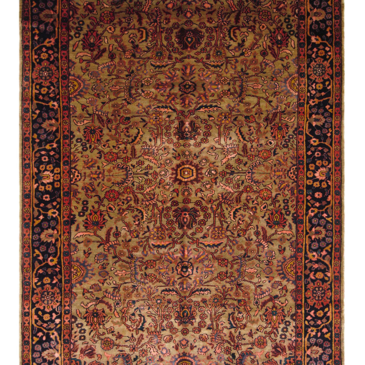 Pacific Hamadan  Gold Navy Traditional